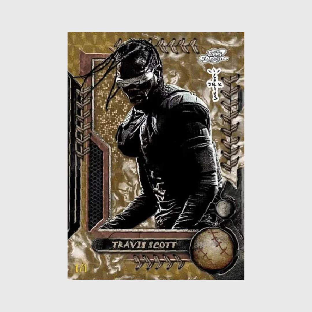 2024 Topps Cosmic Chrome X Cactus Jack Travis Scott Baseball Box - Image 3